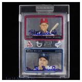 2005 Topps Retired S Musial & D Snider Auto Card