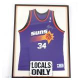 Charles Barkley Signed Phoenix Suns Jersey FOD COA