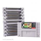 Super Nintendo SNES Games (10)