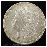 1889 (P) US Silver Morgan Dollar (*CH BU)