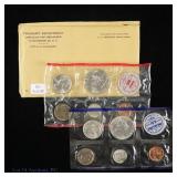 1961 P,D US 90%-Silver Unc. 10-Coin Mint Set