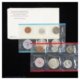 1964 P,D US 90%-Silver Unc. 10-Coin Mint Set
