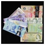 Modern Canada Banknotes FV $250 CND (10)