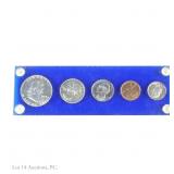 1952 (P) US Silver Proof 5-Coin Set