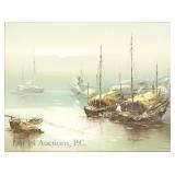 Small Oil Painting Signed ST Young