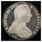 (1780) Austria Maria Theresa Thaler Restrike