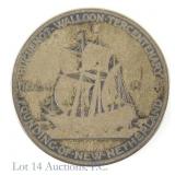 1924 US Silver Huguenot-Walloon Comm 50c