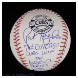 Cubs Pat Hughes 2016 WS Final Call Baseball