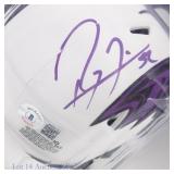 Ray Lewis Signed Baltimore Mini Helmet Beckett