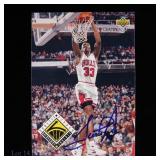 Scottie Pippen Upper Deck BuyBack #'d Auto Card