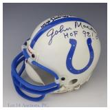 Berry, Mackey, Moore Signed Colts Mini Helmet