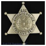 Chicago Police Detective Sgt. Badge #432, OBSOLETE