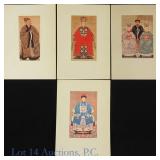 Italian Silk Prints of Dynastic Era Chinese Art