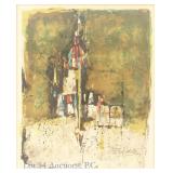 Johnny Friedlaender 'Composition' Original Litho