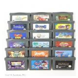 Game Boy Advance Game Cartridges (18)