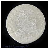 1834 US Silver Capped Bust Half Dime