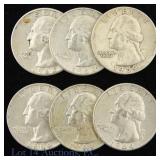 US 90%-Silver Washington 25c (ASW 1.0 Ozt.), 6