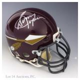 Sonny Jurgensen Signed Redskins Mini Helmet