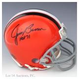 Jim Brown Signed Browns Mini Helmet