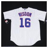 Patrick Wisdom Signed Cubs Jersey AS IS