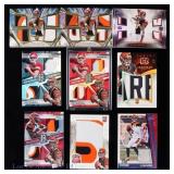 A J McCarron Rookie Patch Cards, Low Numbered (9)