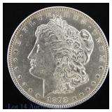 1878 (P) 7TF US Silver Morgan Dollar (*BU)