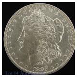 1883-O US Silver Morgan Dollar (*CH BU)