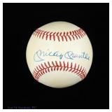 Mickey Mantle Signed Baseball (Skowron Owned)