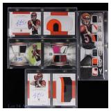 A J McCarron Rookie Patch Booklets, Most Auto (4)