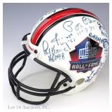Pro Football HOF 14 Signatures Mini Helmet