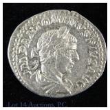 (218 CE) Roman Emp. Elagabalus Silver Denarius-XF*