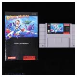 Super Nintendo Mega Man X Game With Manual