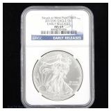 2013 (W) .999 American Silver Eagle $1 (NGC  MS69)
