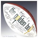 The Golden Boy HOF Inductees Signed Football