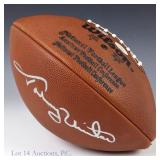 Johnny Unitas Signed Football (JSA COA)