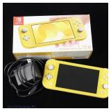 Nintendo Switch Lite Yellow In Japanese Box T&W