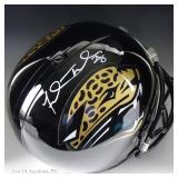 Fred Taylor Signed Jaguars FS Helmet Beckett