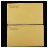 1959 & 1962 US Silver Proof Sets IN SEALED OGP, 2