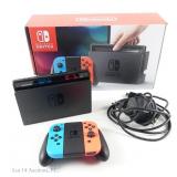 Nintendo Switch Red/Blue HAC V1 In Box T&W