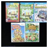 Nintendo Wii & Wii U Games In Original Cases (2+3)