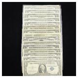 Various US $1 & $5 Silver Cert - Blue Seal (15)