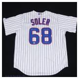 Cubs Jorge Soler 1st HR Signed Jersey PSA COA