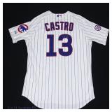 Cubs Starlin Castro Signed Team Issued Jersey