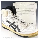 Rick Barry Signed Asics Sneaker With JSA LOA