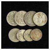 1907 - 1945 Philippines 75%-Silver & Clad Coins, 8