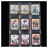Chicago Bears Signed Football Cards (9)