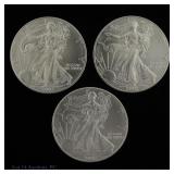 2002 (W) American Silver Eagle $1 Bullion (BU*), 3