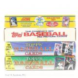 Topps & Score Baseball Factory Sealed Sets (4)