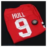 Bobby Hull Signed Jersey & Puck  No COA