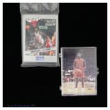 Michael Jordan Cards (9) Two #5 Error Hoops Cards